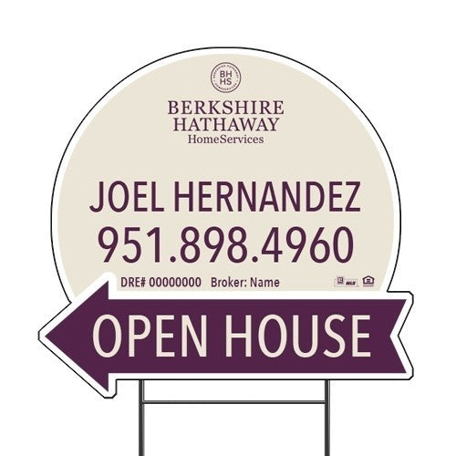 18x24 OPEN HOUSE #7 - BERKSHIRE HATHAWAY