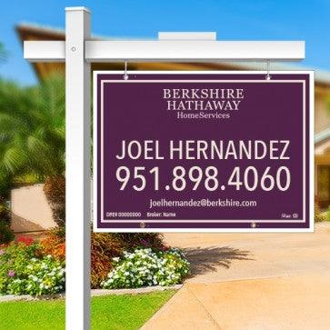 24x32 FOR SALE SIGN #2 - BERKSHIRE HATHAWAY - Estate Prints