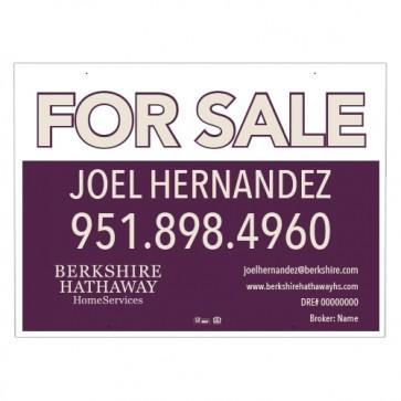 24x32 FOR SALE SIGN #3 - BERKSHIRE HATHAWAY - Estate Prints