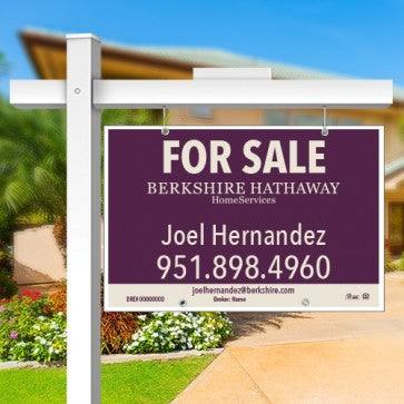 24x36 FOR SALE SIGN #2 - BERKSHIRE HATHAWAY - Estate Prints