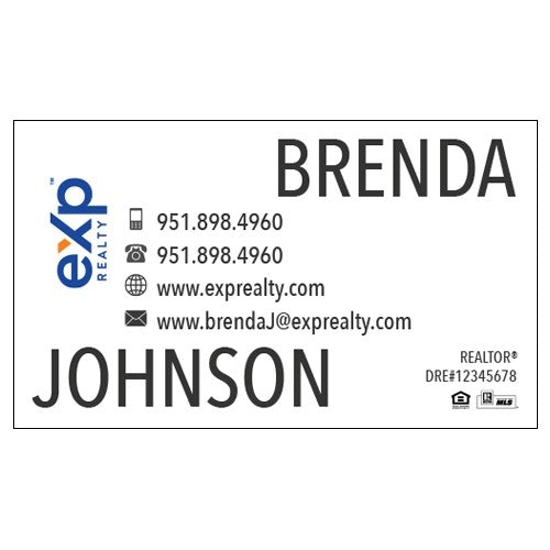 BUSINESS CARD #2 - EXP REALTY