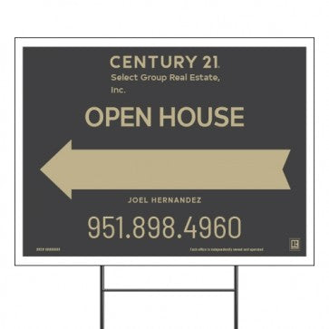 18x24 OPEN HOUSE #1 - CENTURY 21