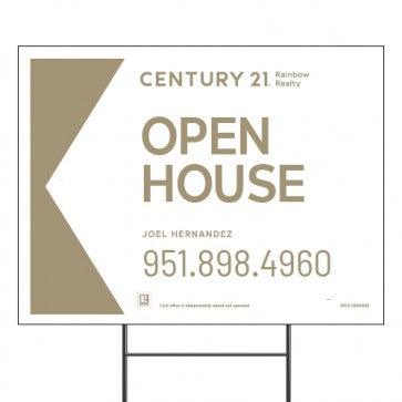 18x24 OPEN HOUSE #3 - CENTURY 21 - Estate Prints