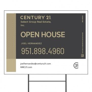 18x24 OPEN HOUSE #4 - CENTURY 21 - Estate Prints