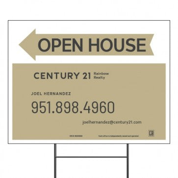 18x24 OPEN HOUSE #5 - CENTURY 21