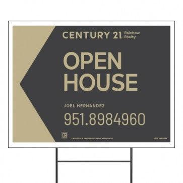 18x24 OPEN HOUSE #8 - CENTURY 21 - Estate Prints