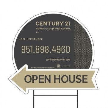 18x24 OPEN HOUSE #10 - CENTURY 21 - Estate Prints