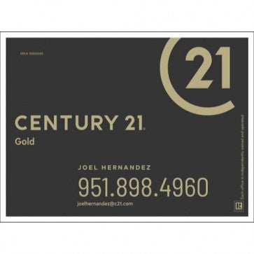 24x32 FOR SALE SIGN #1 - CENTURY 21