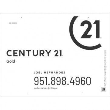 24x32 FOR SALE SIGN #2 - CENTURY 21 - Estate Prints