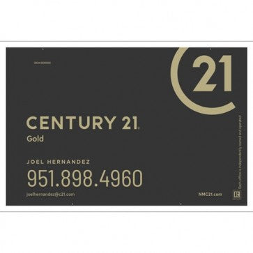24x36 FOR SALE SIGN #1 - CENTURY 21