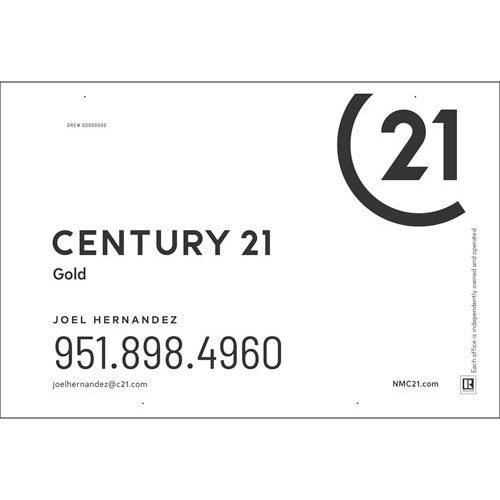 24x36 FOR SALE SIGN #2 - CENTURY 21 - Estate Prints