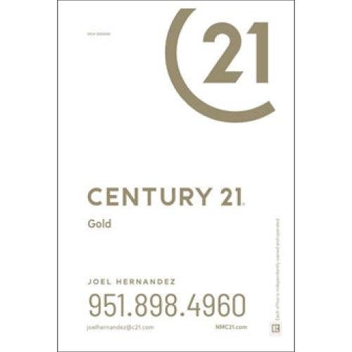 24x36 FOR SALE SIGN #4 - CENTURY 21 - Estate Prints