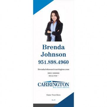 24x63 X-BANNER #1 - CARRINGTON REAL ESTATE - Estate Prints