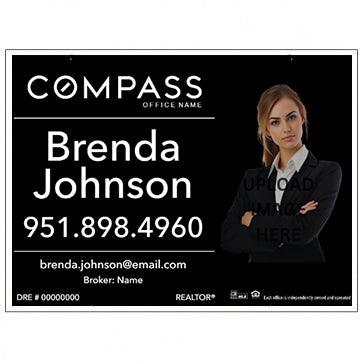 24x32 FOR SALE SIGN #4 - COMPASS - Estate Prints