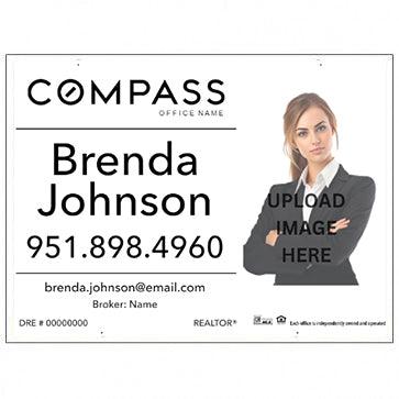 24x32 FOR SALE SIGN #6 - COMPASS - Estate Prints