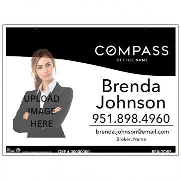 24x32 FOR SALE SIGN #8 - COMPASS - Estate Prints