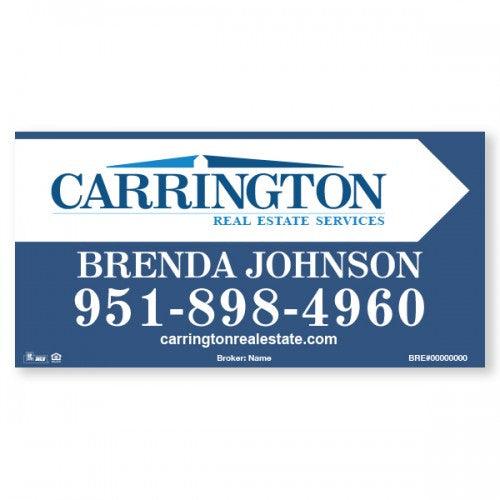 12x24 WINDOW CLING #1 - CARRINGTON REAL ESTATE - Estate Prints