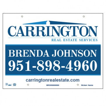24x32 FOR SALE SIGN #1 - CARRINGTON REAL ESTATE