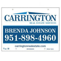 24x32 FOR SALE SIGN #1 - CARRINGTON REAL ESTATE - Estate Prints