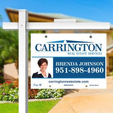 24x32 FOR SALE SIGN #2 - CARRINGTON REAL ESTATE - Estate Prints