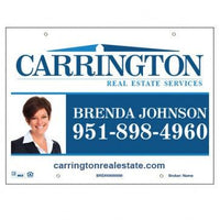 24x32 FOR SALE SIGN #2 - CARRINGTON REAL ESTATE - Estate Prints
