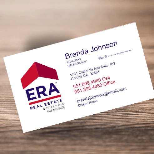 3.5x2 BUSINESS CARD #5 - ERA REAL ESTATE - Estate Prints