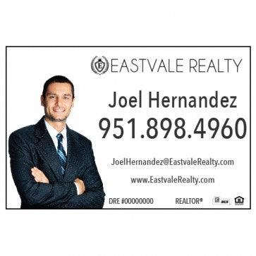 12x18 WINDOW CLING #1 - EASTVALE REALTY - Estate Prints