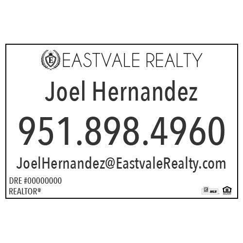 12x18 MAGNET #3 - EASTVALE REALTY - Estate Prints