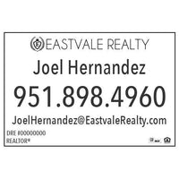 12x18 WINDOW CLING #3 - EASTVALE REALTY - Estate Prints