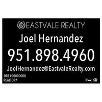12x18 WINDOW CLING #4 - EASTVALE REALTY - Estate Prints