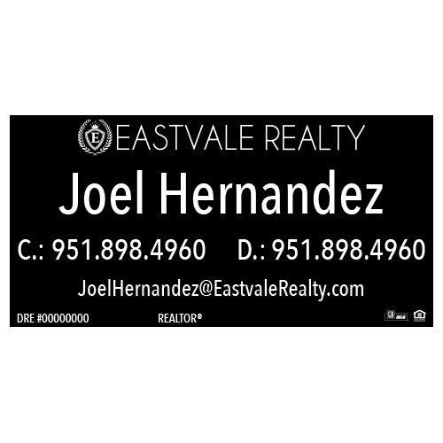 12x24 MAGNET #6 - EASTVALE REALTY - Estate Prints