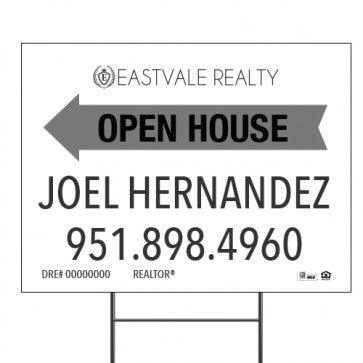 18x24 OPEN HOUSE #2 - EASTVALE REALTY - Estate Prints