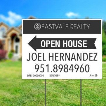 18x24 OPEN HOUSE #3 - EASTVALE REALTY - Estate Prints