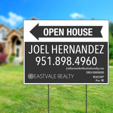 18x24 OPEN HOUSE #4 - EASTVALE REALTY - Estate Prints