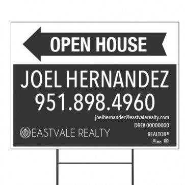 18x24 OPEN HOUSE #4 - EASTVALE REALTY - Estate Prints