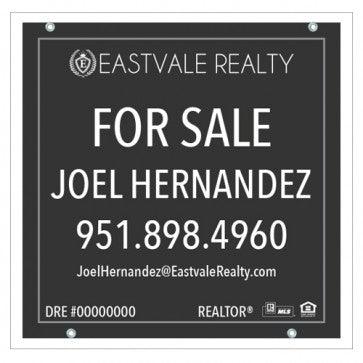 24x24 FOR SALE SIGN #1 - EASTVALE REALTY - Estate Prints