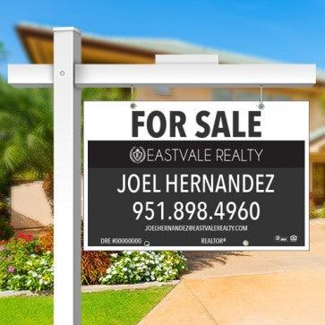 24x36 FOR SALE SIGN #1 - EASTVALE REALTY - Estate Prints