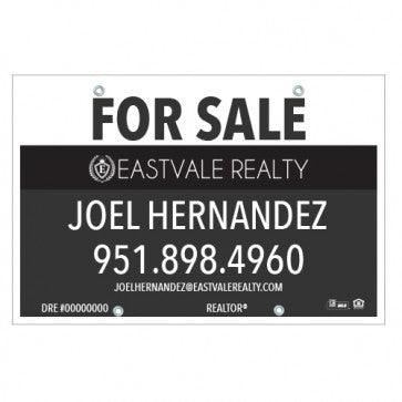 24x36 FOR SALE SIGN #1 - EASTVALE REALTY - Estate Prints