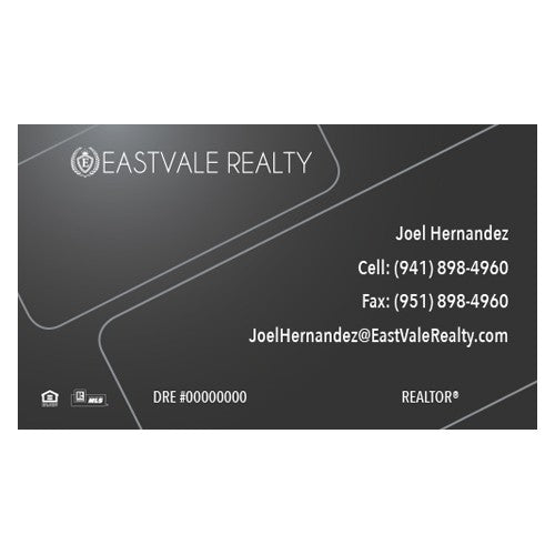 BUSINESS CARD #5 - EASTVALE REALTY