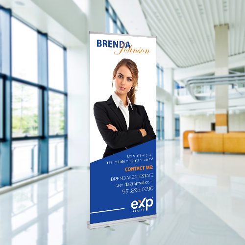 33x81 RETRACTABLE BANNER #3 - EXP REALTY