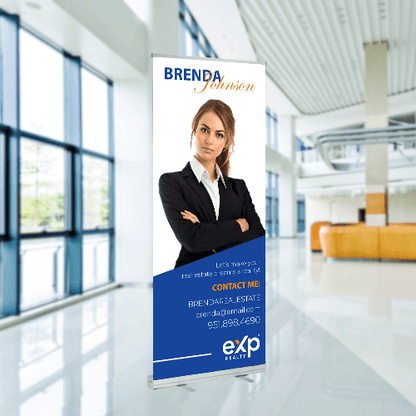 33x81 RETRACTABLE BANNER #3 - EXP REALTY - Estate Prints