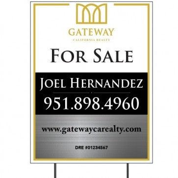 24x18 FOR SALE SIGN #1 - GATEWAY - Estate Prints