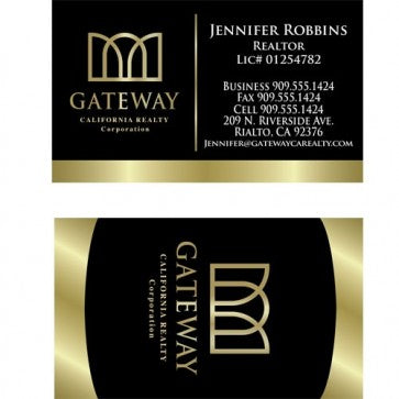 BUSINESS CARD FRONT/BACK #1 - GATEWAY