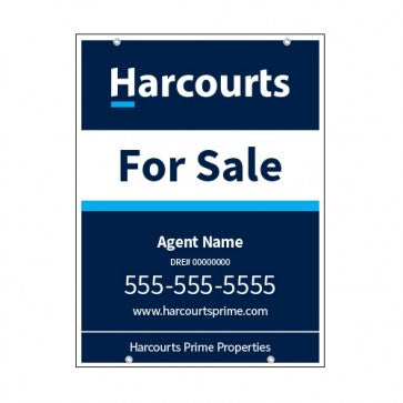 18x24 FOR SALE #3 - HARCOURTS PRIME PROPERTIES