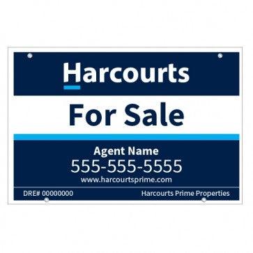 24x36 FOR SALE SIGN #1 - HARCOURTS PRIME PROPERTIES - Estate Prints