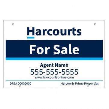 24x36 FOR SALE SIGN #2 - HARCOURTS PRIME PROPERTIES - Estate Prints