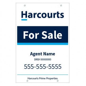 24x36 FOR SALE SIGN #4 - HARCOURTS PRIME PROPERTIES - Estate Prints