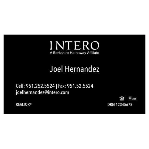 BUSINESS CARD #1 - INTERO - Estate Prints
