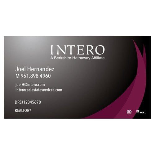 BUSINESS CARD #6 - INTERO