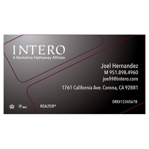 BUSINESS CARD #7 - INTERO